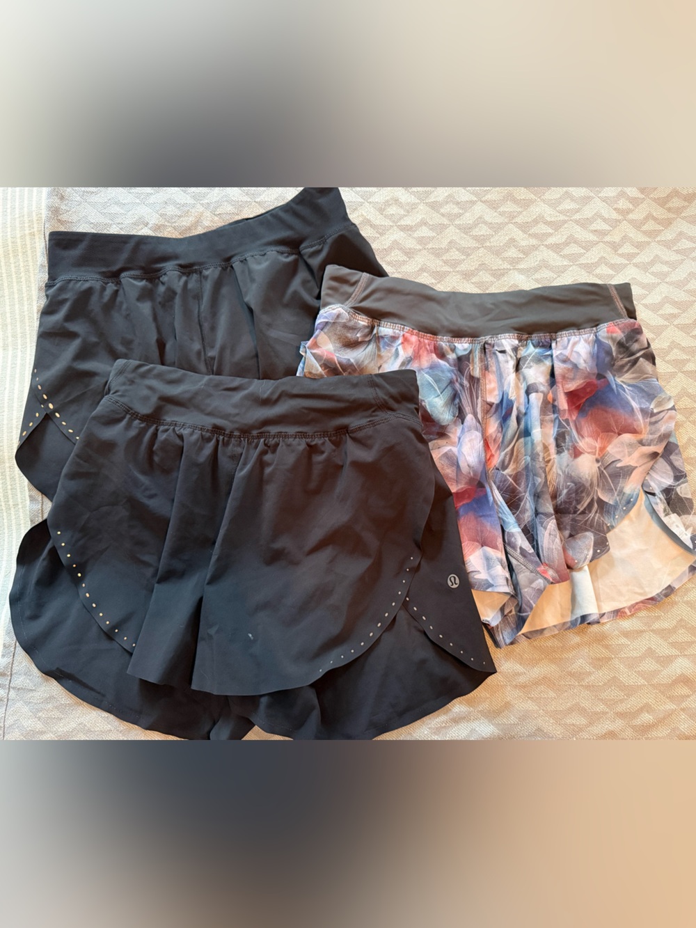 BUNDLE of Lululemon running shorts